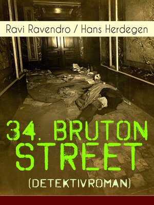 cover image of 34. Bruton Street  (Detektivroman)